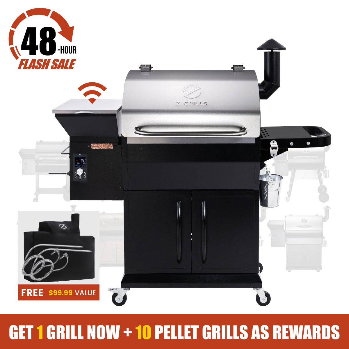BBQ LEGEND 1000D4E WIFI - REWARD CROWDFUNDING