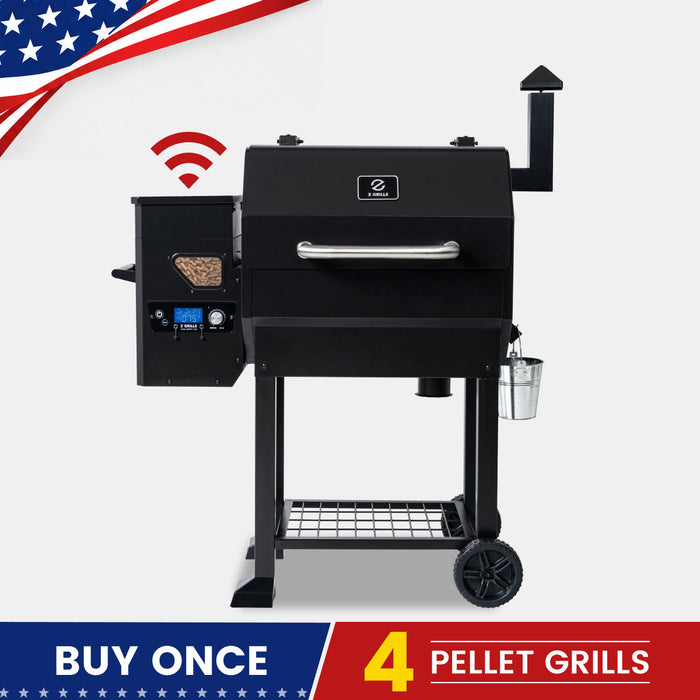 Z Grills 10502B WIFI XL Pellet Grill wood pellet grill and smoker