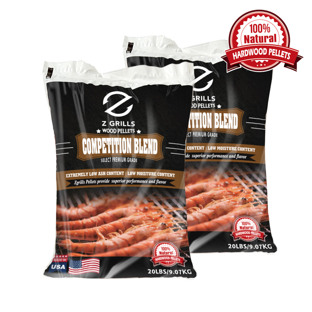 Z GRILLS COMPETITION BLEND BBQ GRILL PELLETS