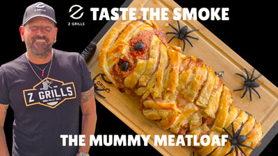 🎃 Smoked Mummy Meatloaf on the Z Grills
