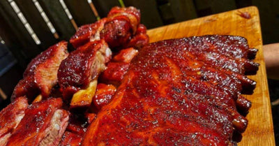 Smoked Pork Spare Ribs