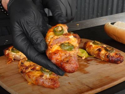Bratwurst Popper Boats on a Pellet Grill: A Smoky, Cheesy BBQ Appetizer