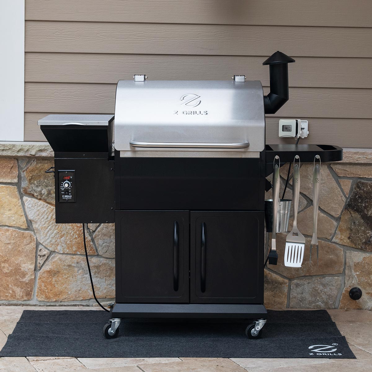 Z GRILLS 1000D3E - STAINLESS STEEL