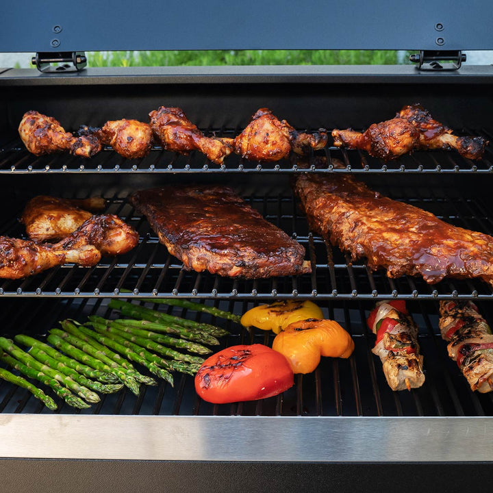 Z Grills BBQ LEGEND 1000D4E WIFI wood pellet grill and smoker