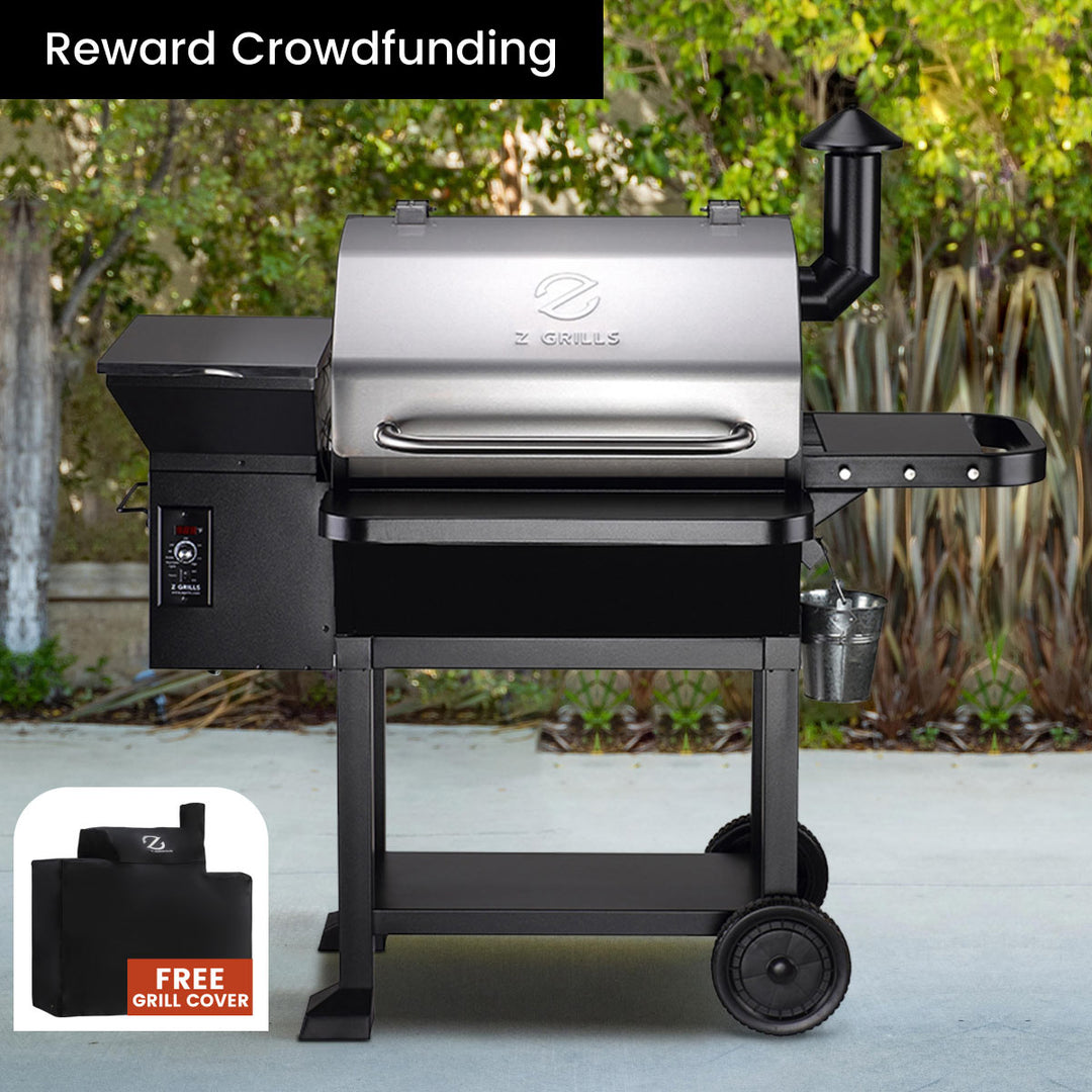10002E Pellet Grill with Ash Cleanout System - Z Grills