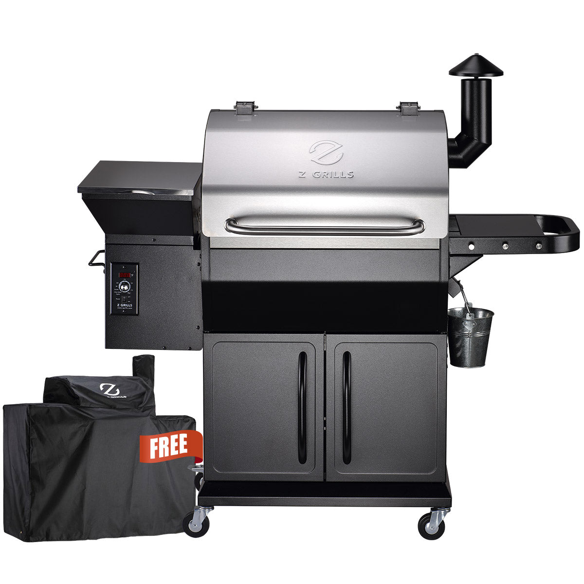 Z GRILLS 1000D3E - STAINLESS STEEL