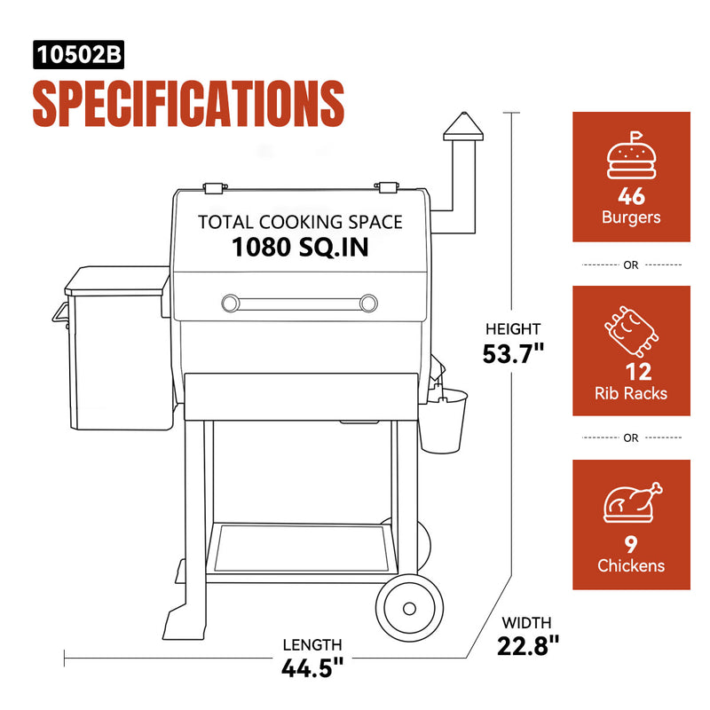 10502B WIFI XL (Grill Only)