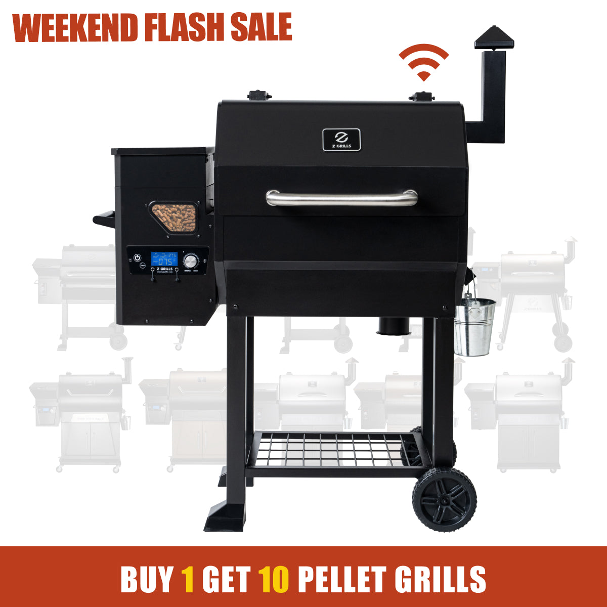 ALL-NEW SMOKE BEAST 10502B WIFI GRILL