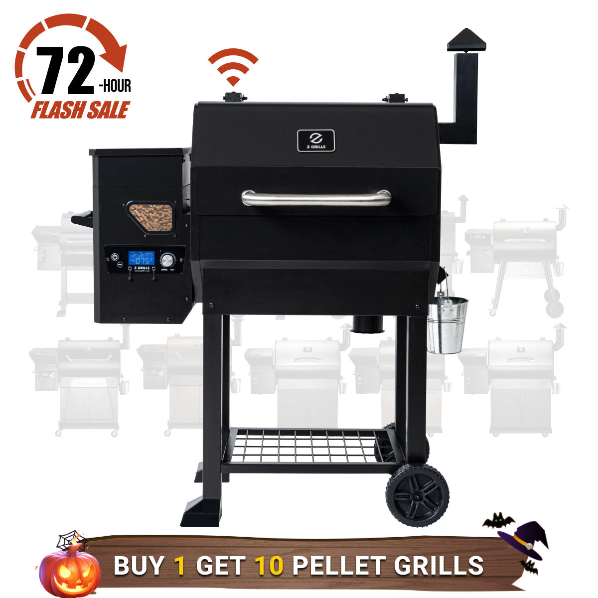 ALL-NEW SMOKE BEAST 10502B WIFI GRILL