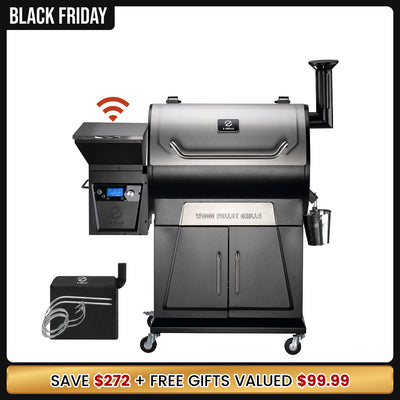 FLAGSHIP 700D4E WIFI PELLET GRILL