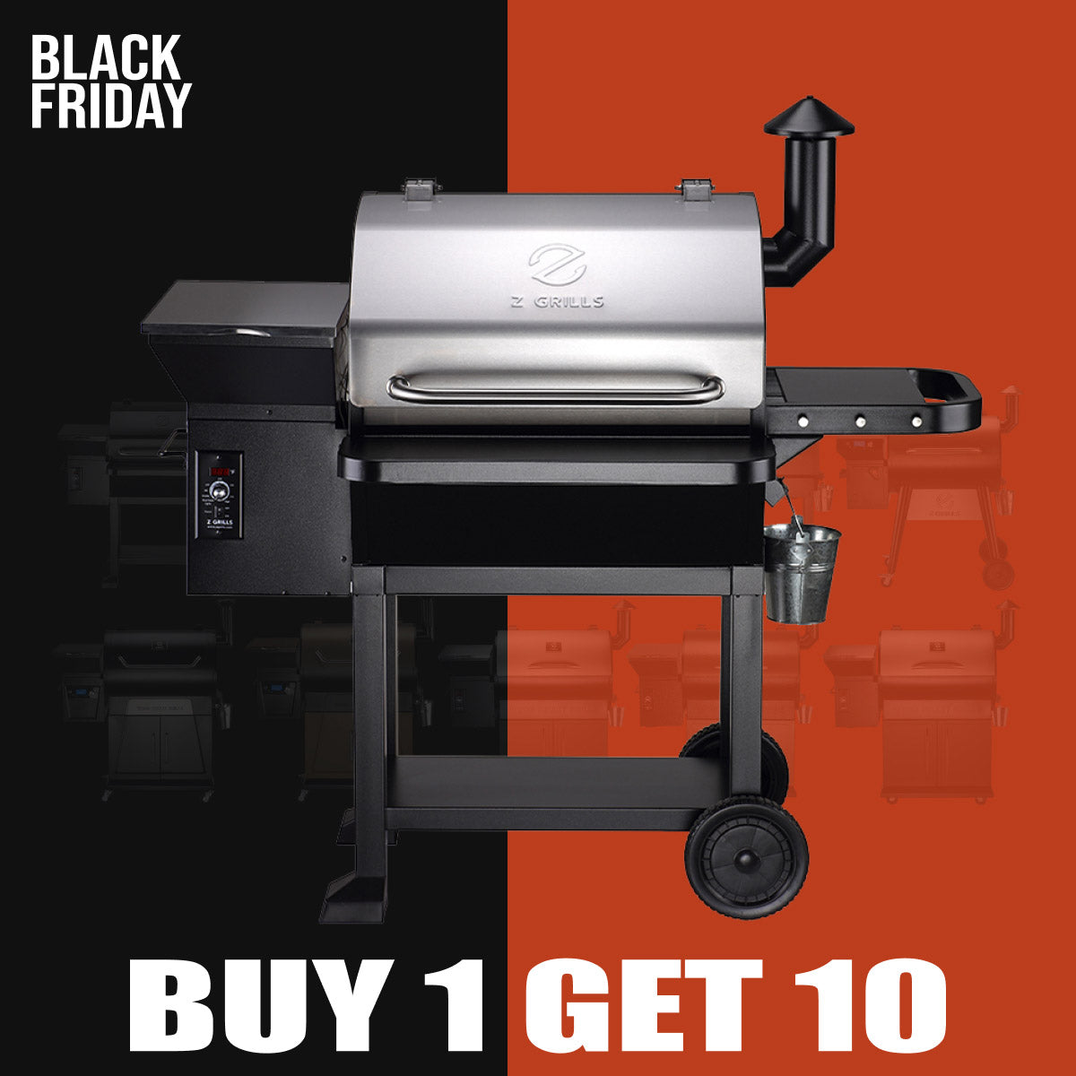 LARGE 10002B2E - BUY 1 GET 10