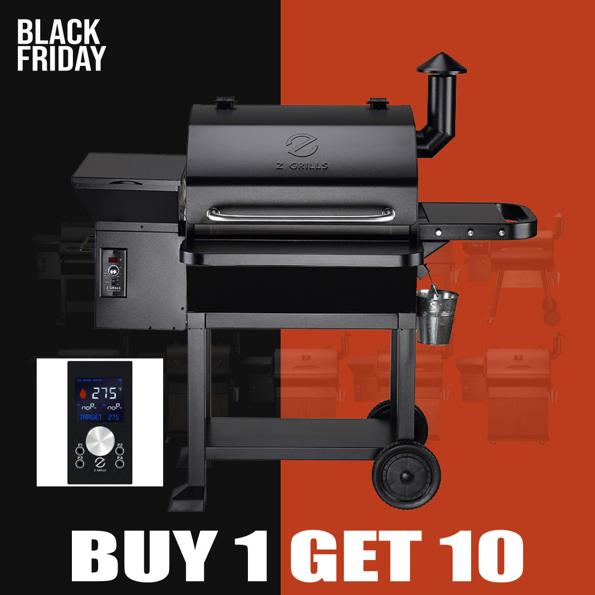 LARGE 10002B - BUY 1 GET 10