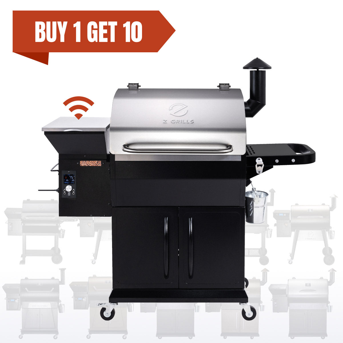 BBQ LEGEND 1000D4E WIFI - BUY 1 GET 10