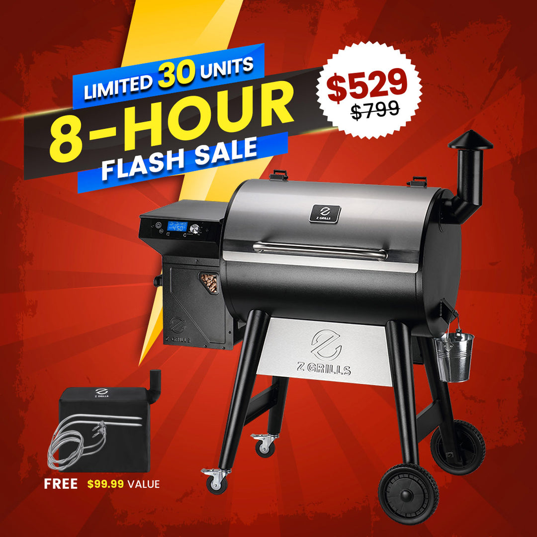 Z Grills 7002C2E WiFi - Wood Pellet Grill & Smoker