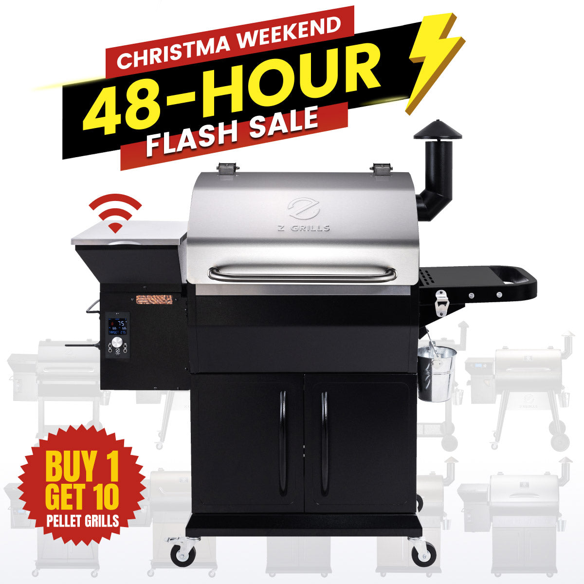 BBQ LEGEND 1000D4E WIFI - BUY 1 GET 10