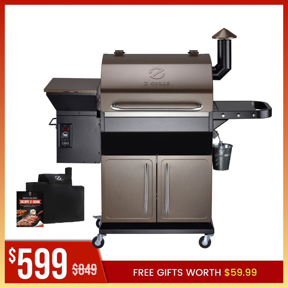 CLASSIC LARGE 1000D PELLET GRILL
