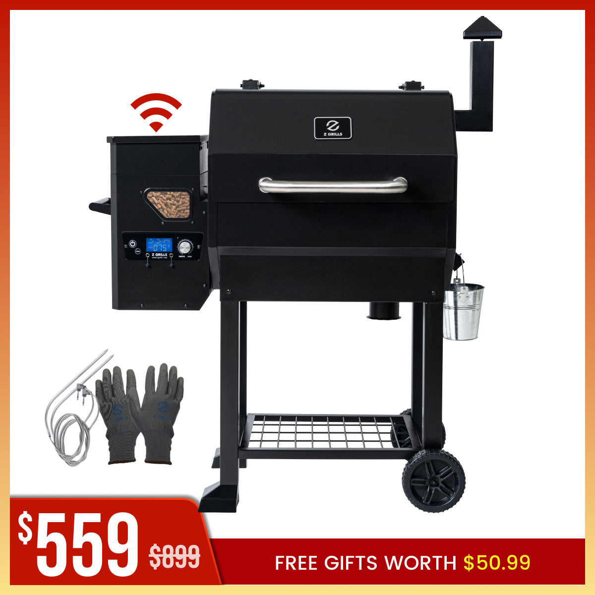 ALL-NEW SMOKE BEAST 10502B WIFI GRILL