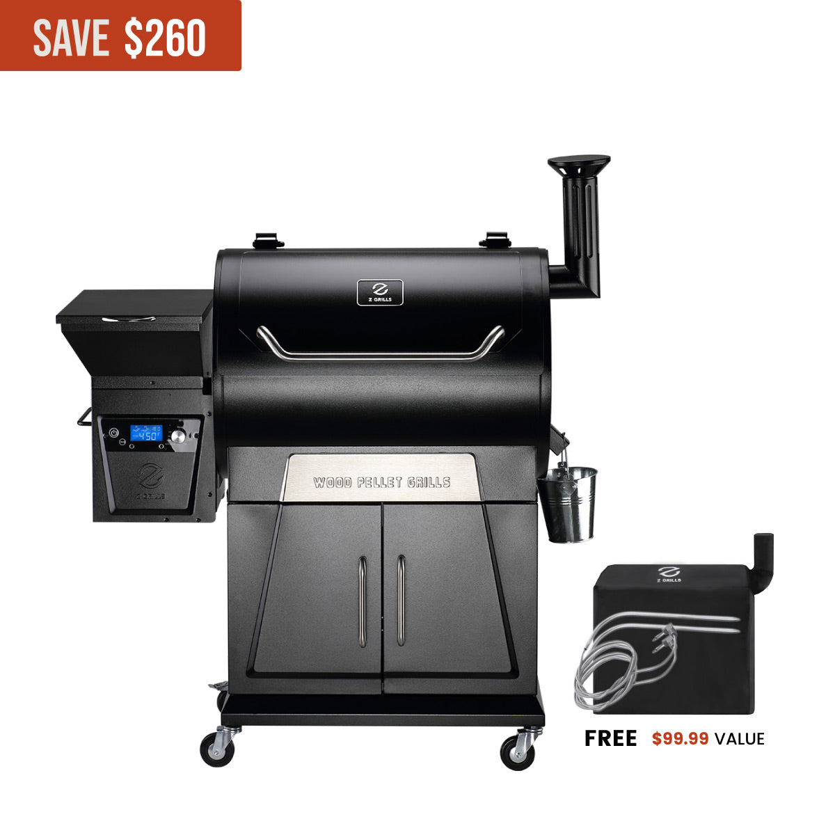FLAGSHIP 700D3 PELLET GRILL