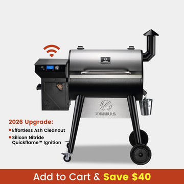 Z Grills 7002C2E (7002F2) - Wood Pellet Grill & Smoker