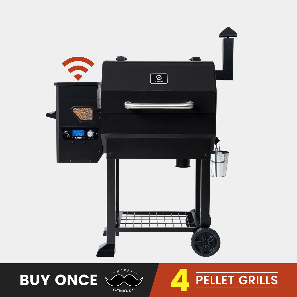 🔥 1050B WIFI XL Pellet Grill