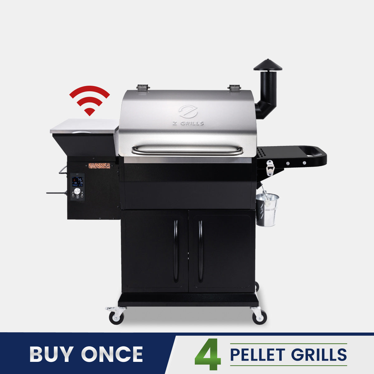 Z Grills BBQ Legend 1000D4E WiFi Pellet Grill