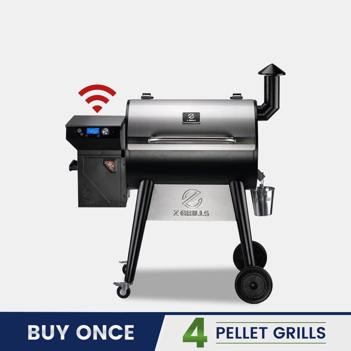Z Grills BESTSELLER 7002C2E WIFI wood pellet grill and smoker