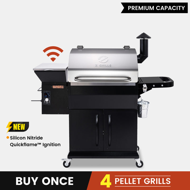 Z Grills BBQ Legend 1000D4E WiFi Pellet Grill