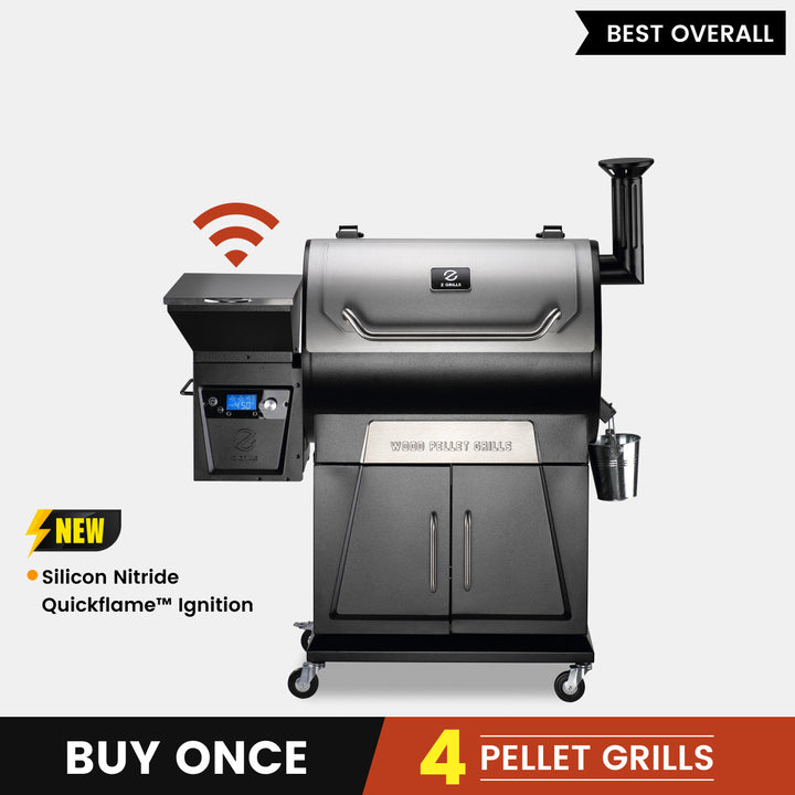 Z Grills 700D4E WIFI FLAGSHIP PELLET GRILL