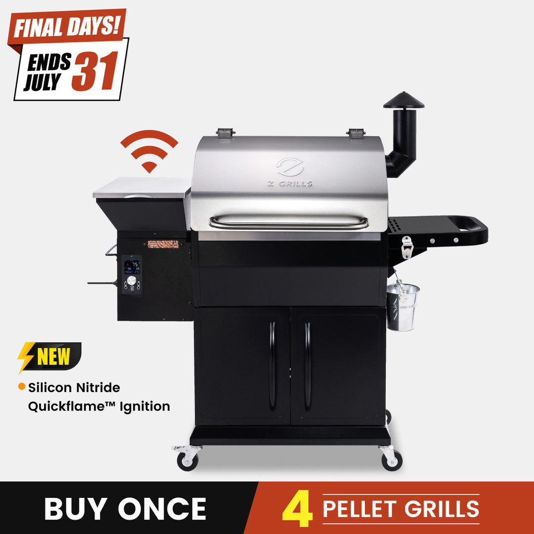 BBQ LEGEND 1000D4E WIFI | Wood Pellet Grill | Z Grills