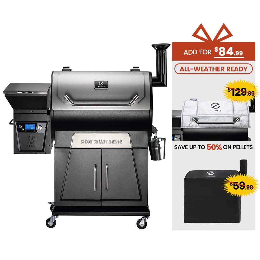 FLAGSHIP 700D4E WIFI | Wood Pellet Grill | Z Grills