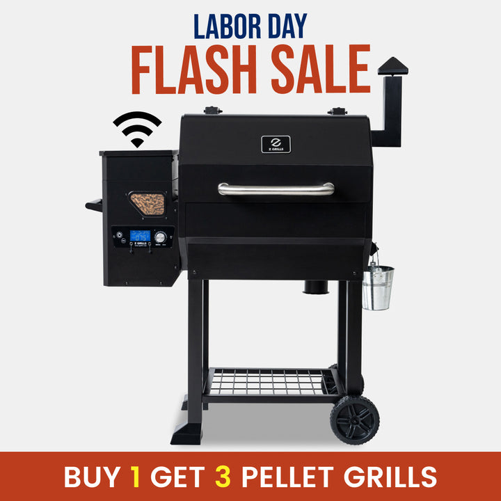 Z Grills 10502B WIFI XL Pellet Grill wood pellet grill and smoker