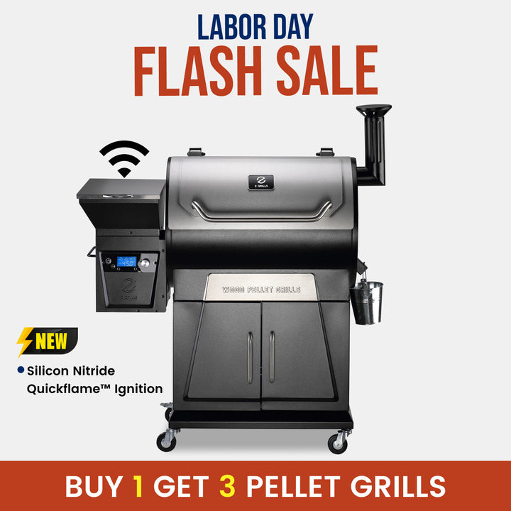 Z Grills FLAGSHIP 700D4E WIFI wood pellet grill and smoker