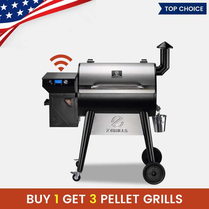 Z Grills BESTSELLER 7002C2E WIFI wood pellet grill and smoker