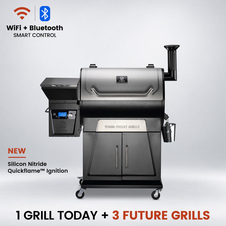 Z Grills FLAGSHIP 700D4E WIFI wood pellet grill and smoker