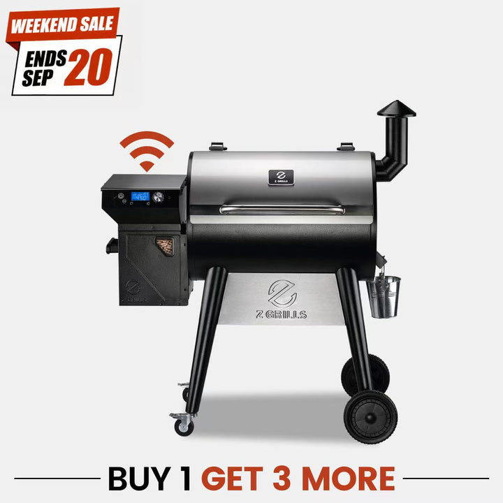 Z Grills BESTSELLER 7002C2E WIFI wood pellet grill and smoker