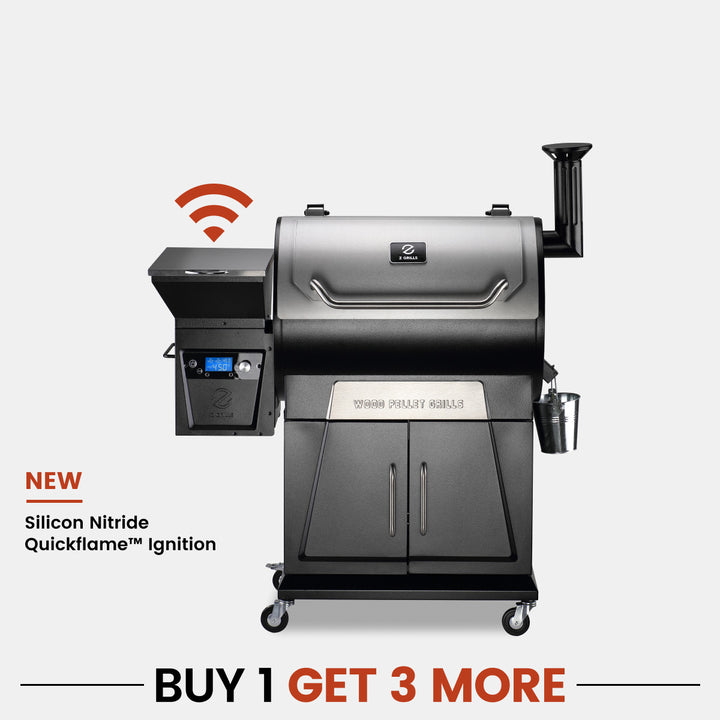 Z Grills FLAGSHIP 700D4E WIFI wood pellet grill and smoker