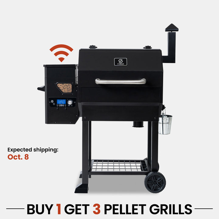 Z Grills 10502B WIFI XL Pellet Grill wood pellet grill and smoker