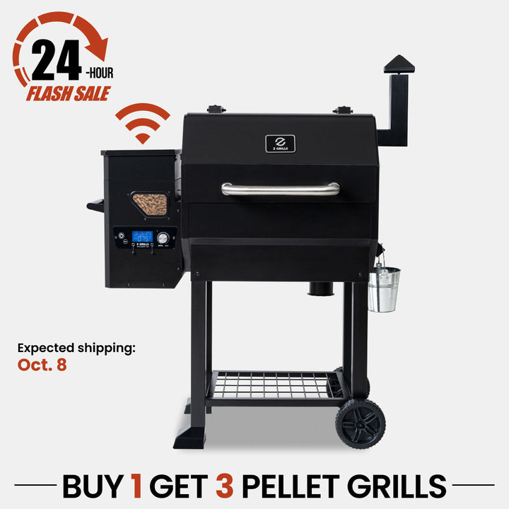 Z Grills 10502B WIFI XL Pellet Grill wood pellet grill and smoker