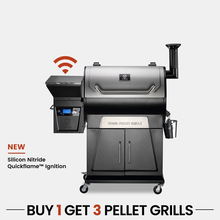 Z Grills FLAGSHIP 700D4E WIFI wood pellet grill and smoker