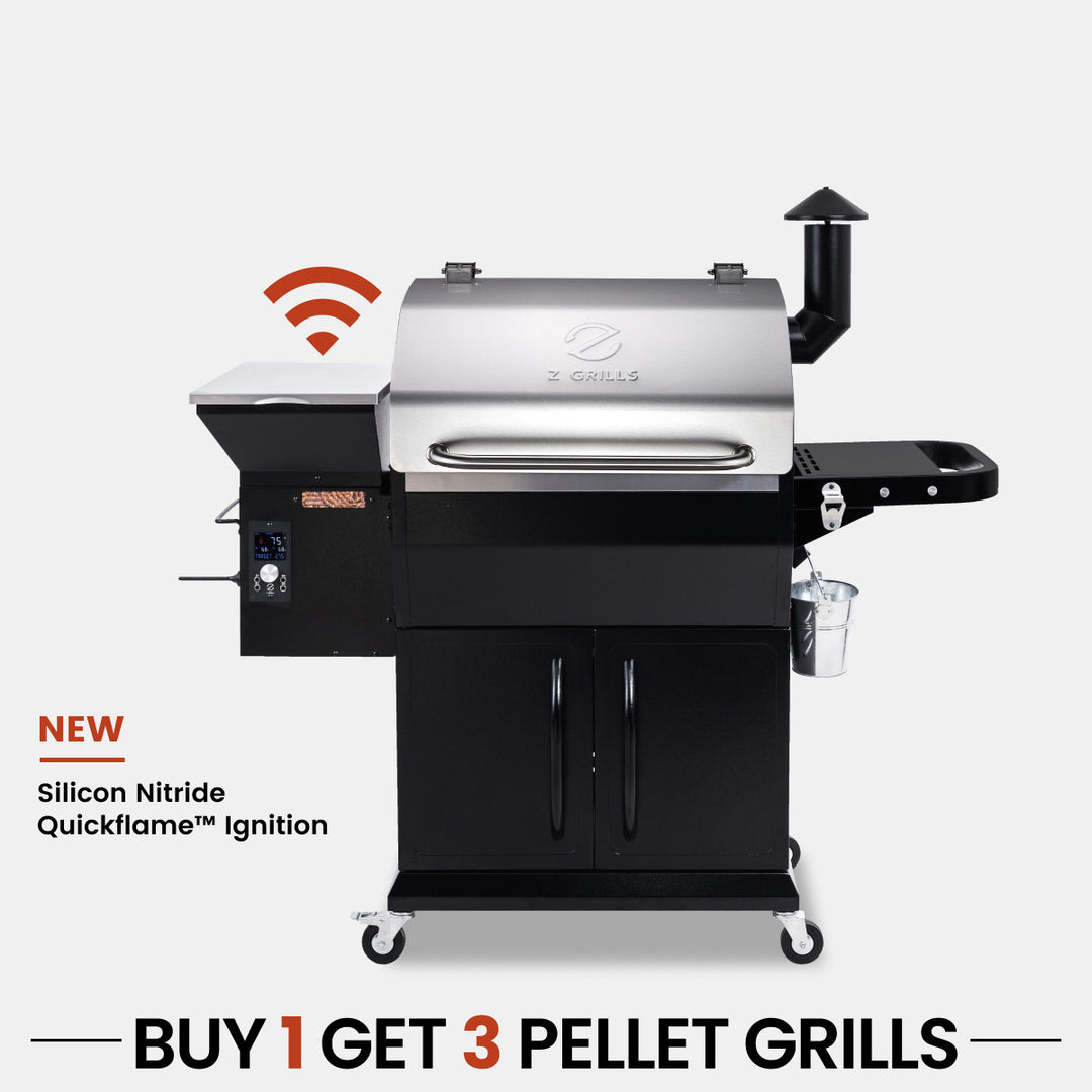 BBQ LEGEND 1000D4E WIFI | Wood Pellet Grill | Z Grills
