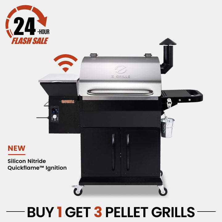 Z Grills BBQ LEGEND 1000D4E WIFI wood pellet grill and smoker