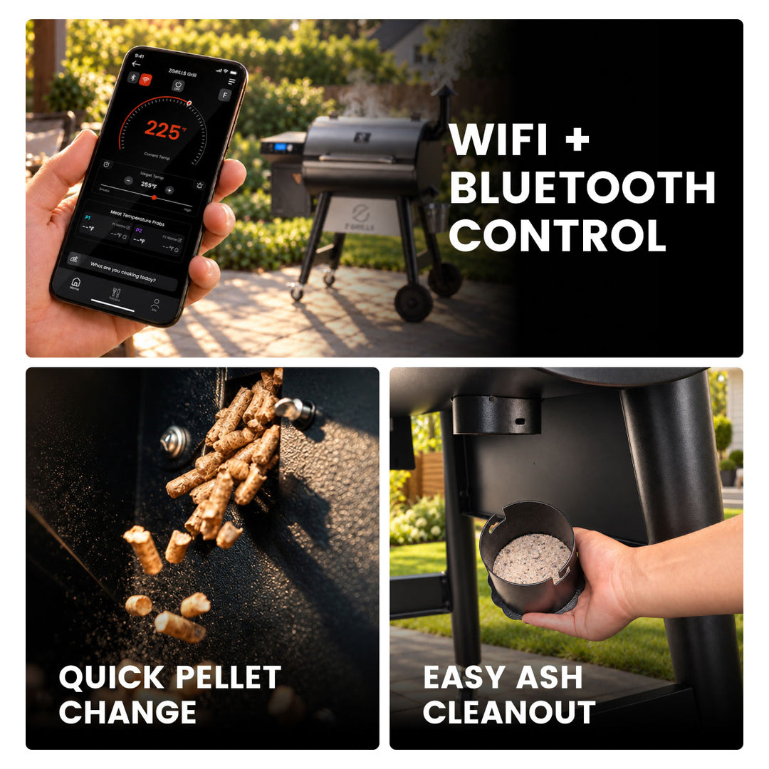 BESTSELLER 7002C2E WIFI | Wood Pellet Grill | Z Grills