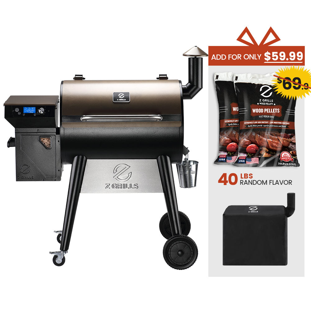 Z Grills 7002C(7002F) Wood Pellet Grill & Smoker