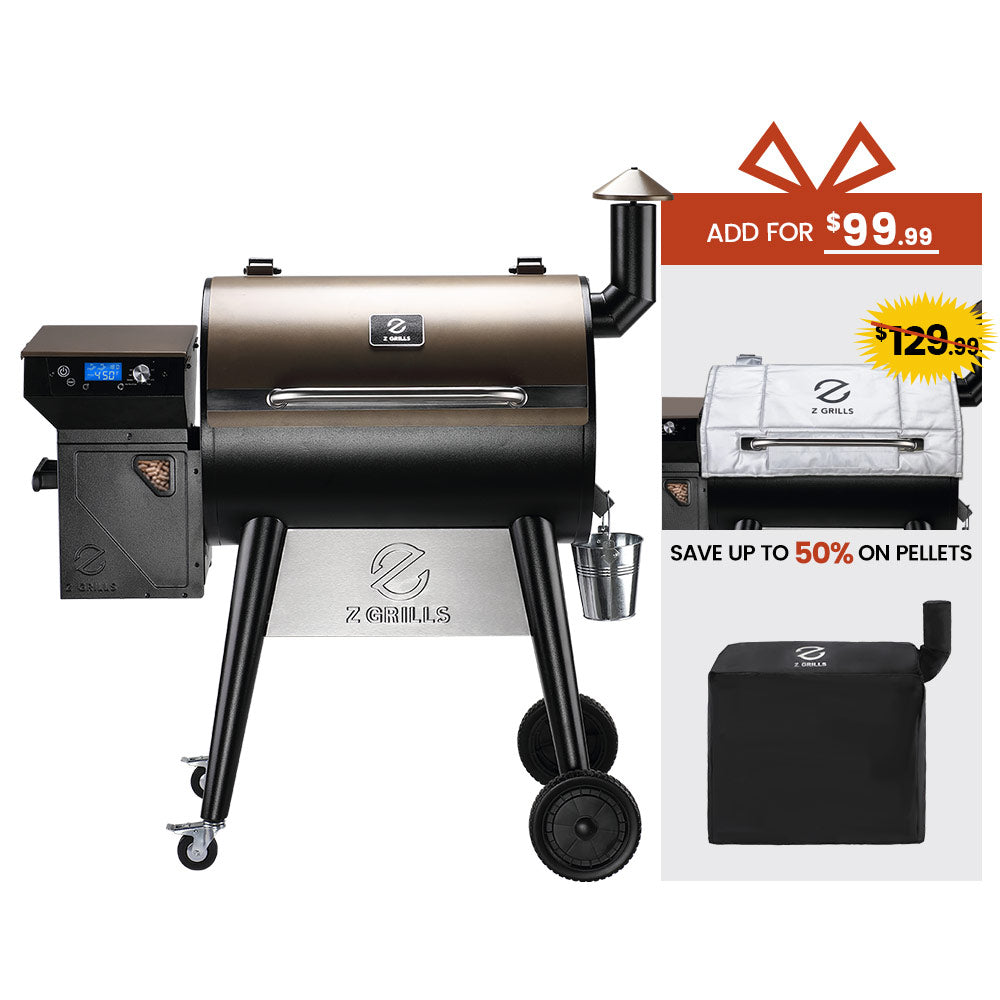 Z Grills 7002C(7002F) Wood Pellet Grill & Smoker