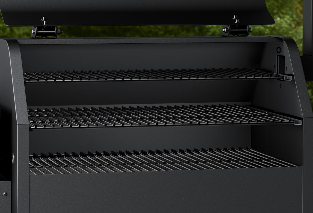 1,080 Sq. In. · 3 Grilling Racks