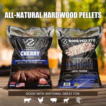 CHERRY BBQ GRILL PELLETS | Wood Pellets | Z Grills
