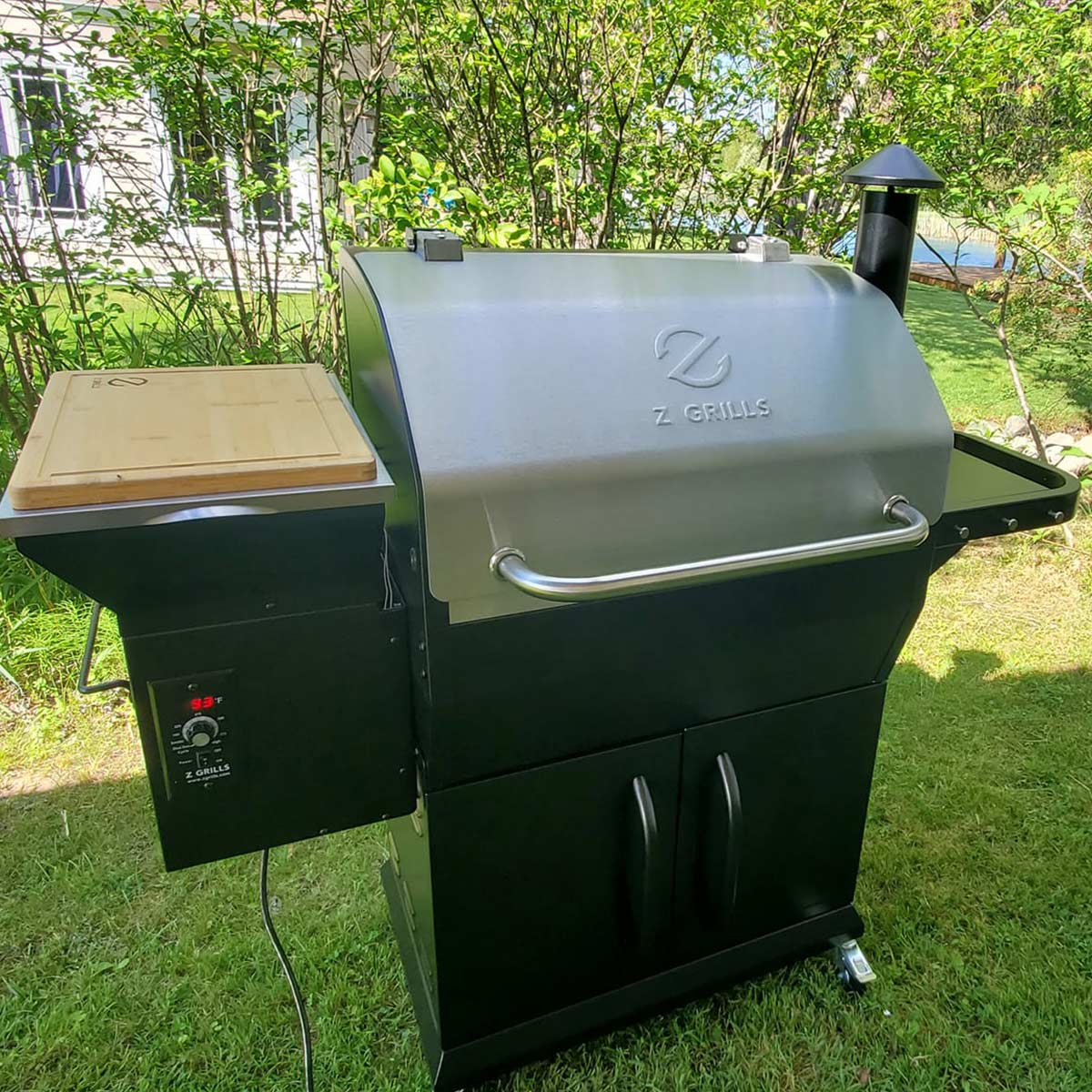 Z GRILLS 1000D3E - STAINLESS STEEL