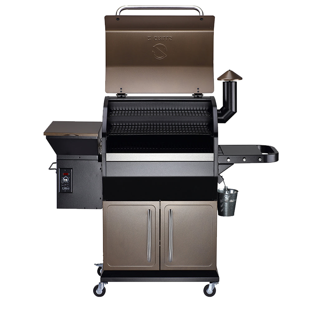 1000D Wood Pellet Grill Smoker internal