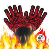HEAT RESISTANT BBQ GLOVES