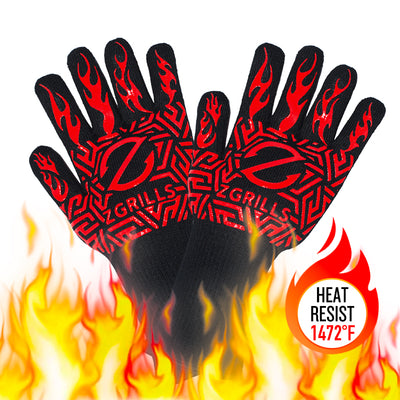 HEAT RESISTANT BBQ GLOVES 